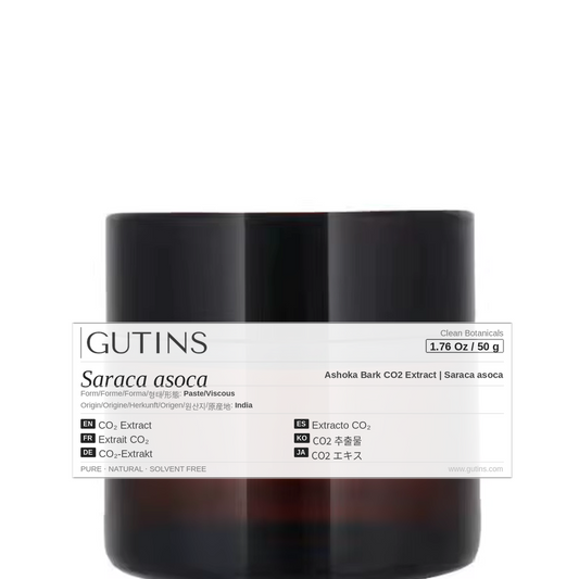 Ashoka Bark CO2 Extract | Saraca asoca | Clean Botanical Extracts | GUTINS