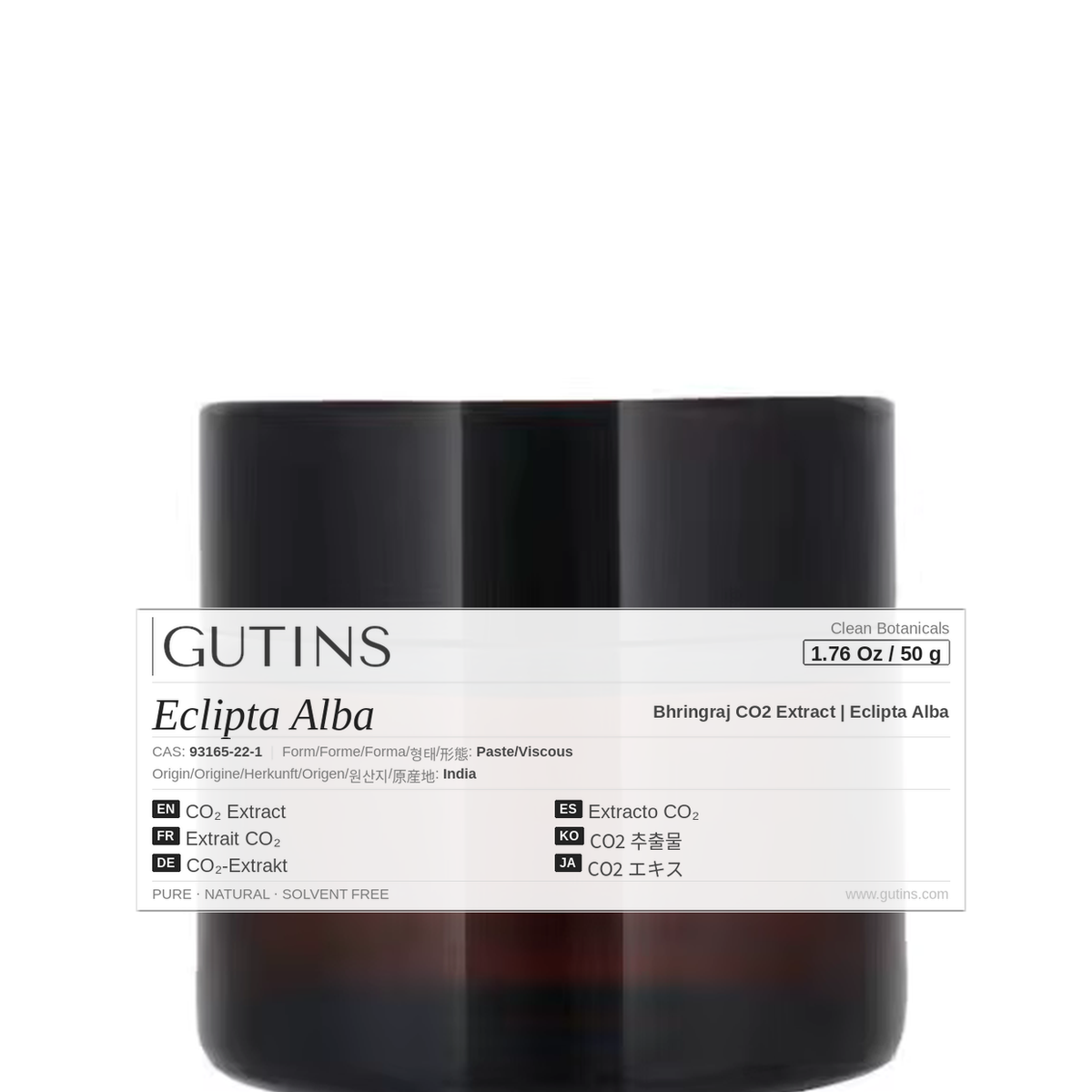 Bhringraj CO2 Extract | Eclipta Alba | Clean Botanical Extracts | GUTINS
