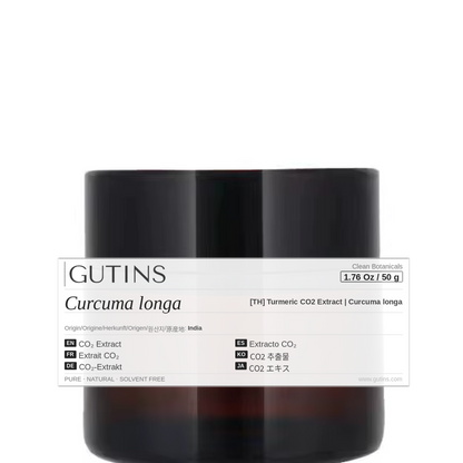 [TH] Turmeric CO2 Extract | Curcuma longa | Clean Botanical Extracts | GUTINS