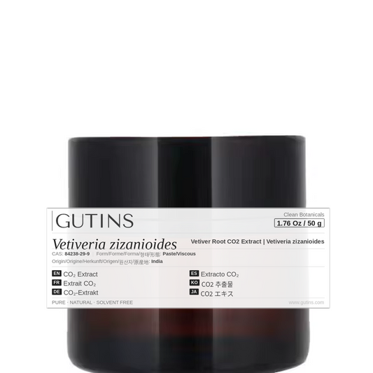 Vetiver Root CO2 Extract | Vetiveria zizanioides | Clean Botanical Extracts | GUTINS